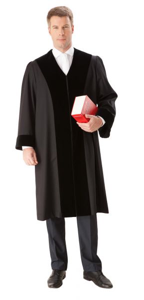 Herren Richter Robe aus Merino Wolle 1